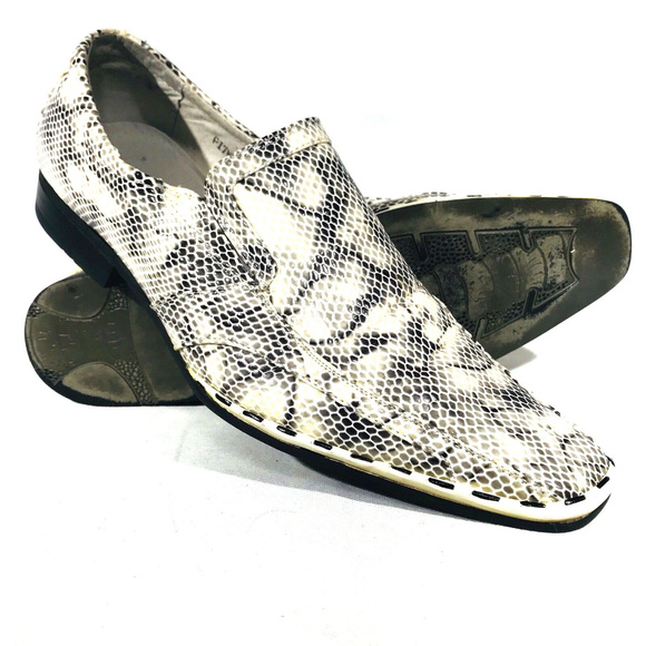 mens snakeskin dress boots